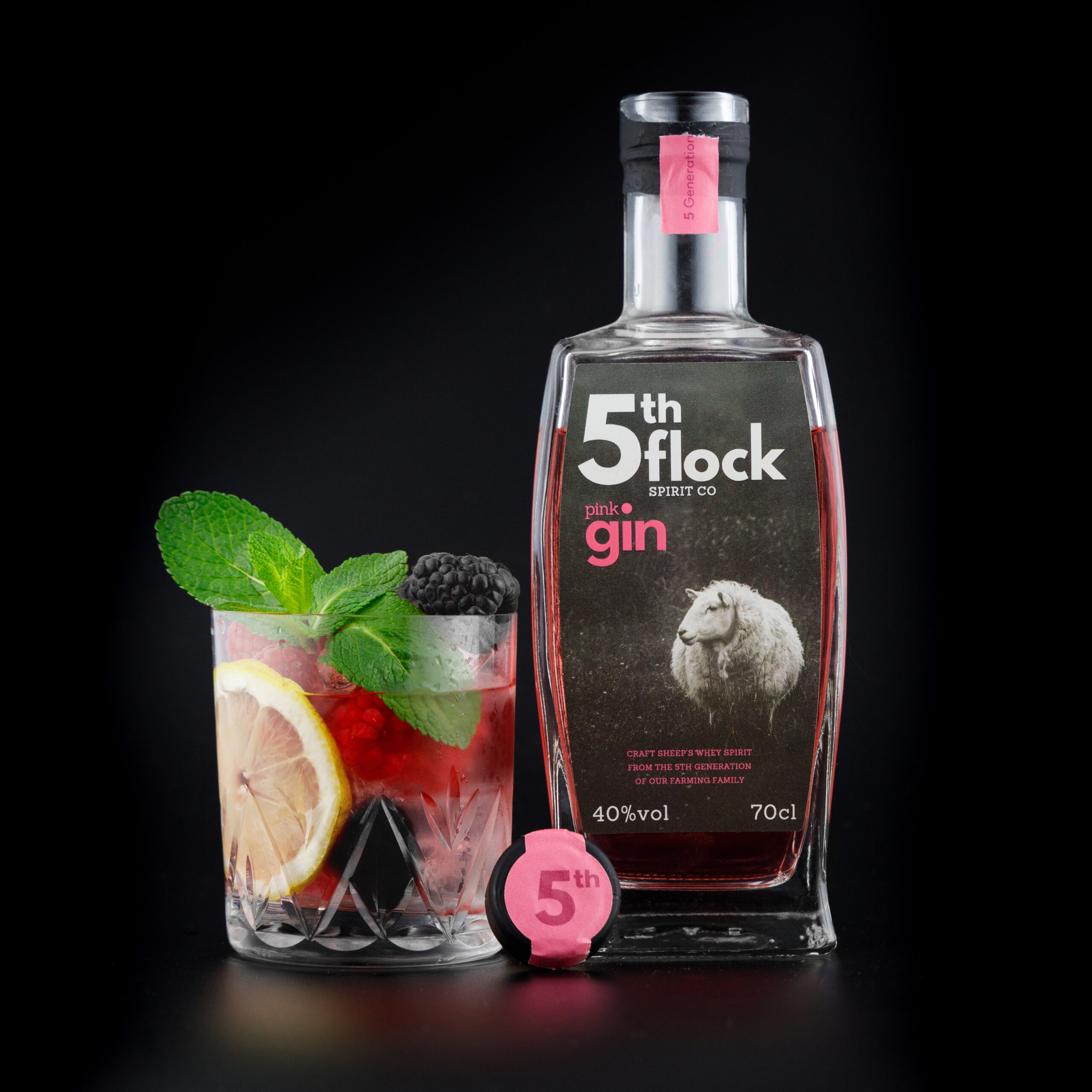 5th Flock Pink Gin